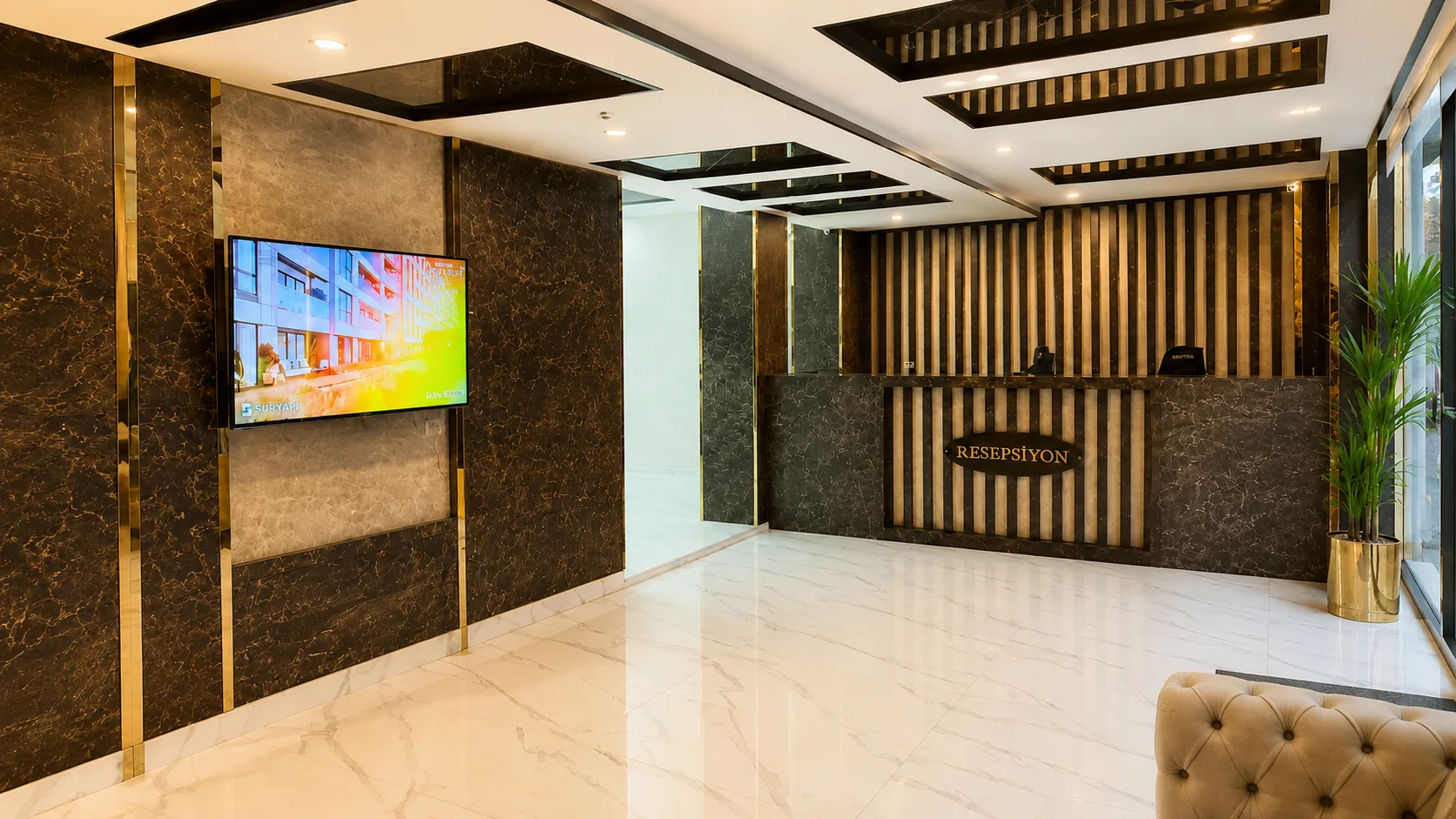 Nook Mersin resepsiyon ve lobi